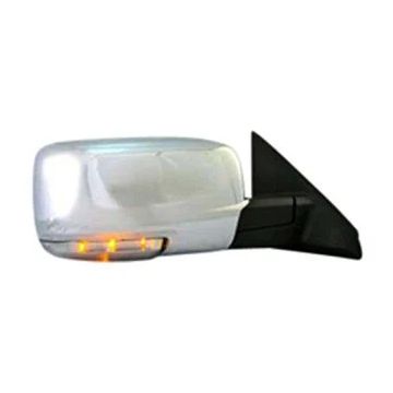 Door Mirror Assembly Right Heated Non-Folding w/Signal Indicator w/Puddle Lamp w/Memory for Dodge Ram 1500 2009