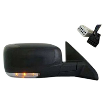 Door Mirror Assembly Right Heated w/Signal Lamp w/Puddle Lamp for Dodge Ram 1500 2009