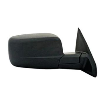 Door Mirror Assembly Right Manual w/o Towing Textured Black for Dodge Ram 2500 Ram 1500 Ram 1500 2500