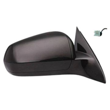 Door Mirror Assembly Right Power w/o Fold-Away Design Flat Black for Chrysler Sebring Sedan 2007-2010