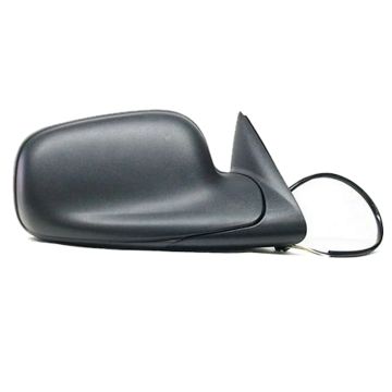 Door Mirror Assembly Right Power Folding Heated 6x9 Textured Black for Dodge Dakota Durango