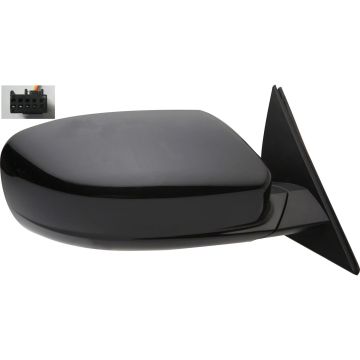 Door Mirror Assembly Right Power w/o Auto Dimming w/o Signal Lamp for Dodge Charger 2011-2015