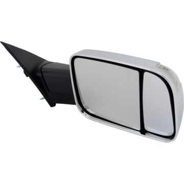 Door Mirror Assembly Right w/Towing Pkg w/o Blind Spot Detection Chrome Trim for Ram 1500 2019-2021