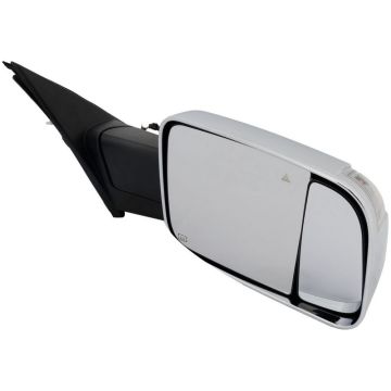Door Mirror Assembly Right w/Towing Pkg w/Blind Spot Detection Chrome Trim for Ram 1500 2019-2020