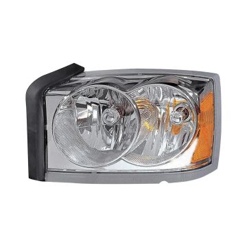 Headlight Assembly Composite Left w/o Bulbs or Sockets for Dodge Dakota 2005