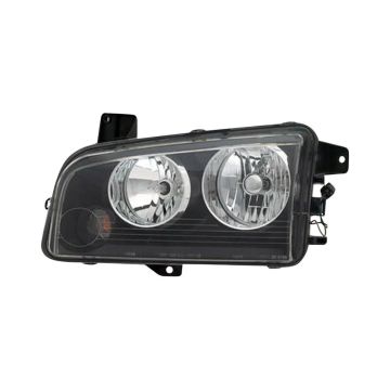 Headlight Assembly Composite Left Halogen To 11-8-06 for Dodge Charger 2006-2007