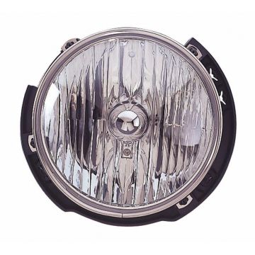 Headlight Assembly Composite Left CAPA for Jeep Wrangler Wrangler JK