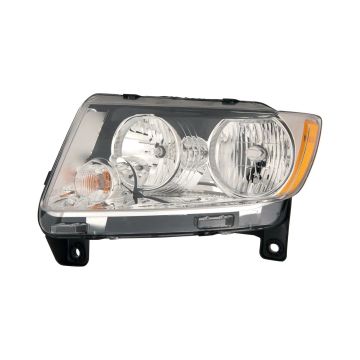 Headlight Assembly Composite Left Halogen for Jeep Grand Cherokee 2011-2013