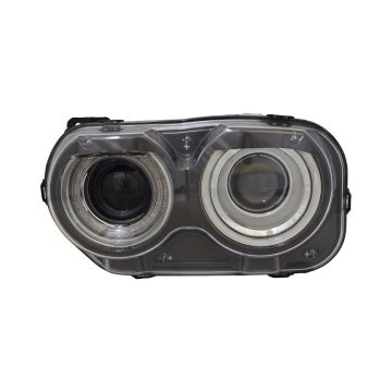 Headlight Assembly Composite Left Halogen w/o Air Ducts CAPA for Dodge Challenger 2015-2023