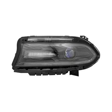 Headlight Assembly Composite Left Halogen for Dodge Charger 2016-2017