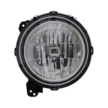 Headlight Assembly Composite Left Halogen CAPA for Jeep Wrangler Gladiator