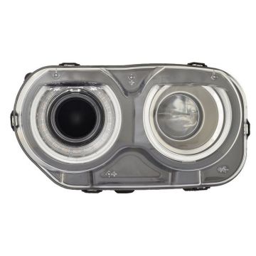 Headlight Assembly Composite Left Halogen w/Illumination w/Air Ducts CAPA for Dodge Challenger 2017-2023