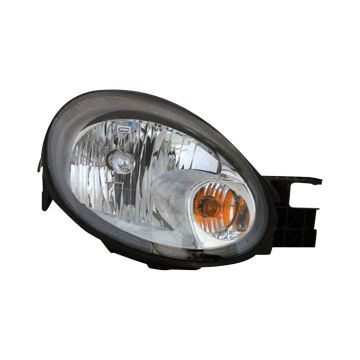 Headlight Assembly Composite Right w/o Headlamp Level System To 5/12/03 for Dodge Neon 2003-2004