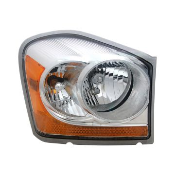 Headlight Assembly Composite Right w/Integrated Marker Lamp for Dodge Durango 2004-2005