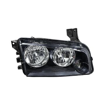 Headlight Assembly Composite Right Halogen To 11-8-06 CAPA for Dodge Charger 2006-2007