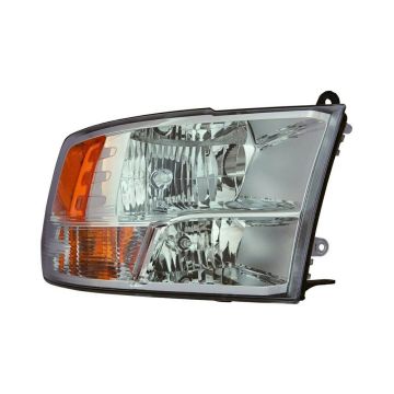 Headlight Assembly Composite Right w/o Dual Rear Wheels w/o Quad Lamps for Dodge Ram 1500 Ram 2500 Ram 3500 Ram 1500 2500 3500