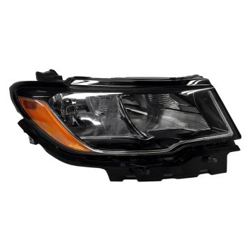 Headlight Assembly Composite Right NEW Halogen CAPA for Jeep Compass 2017-2021