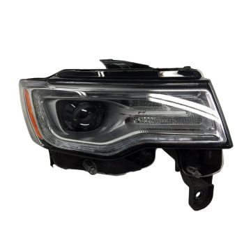 Headlight Assembly Composite Right Bi-Xenon Projector Type for Jeep Grand Cherokee Overland 2017-2022