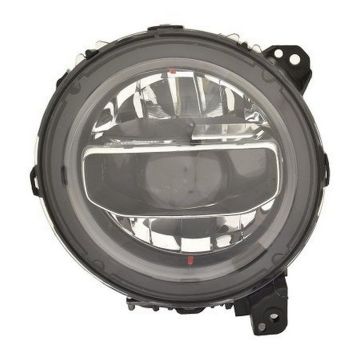 Headlight Assembly LED Composite Right LED Reflector Headlamps for Jeep Gladiator Wrangler