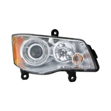 Headlight Lens Housing Right HID North America Spec for Chrysler Town & Country 2008-2016