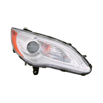 Headlight Lens Housing Right for Chrysler 200 Sedan Convertible LX Limited Touring 2011-2014