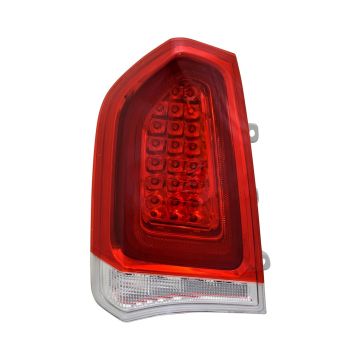 Tail Light Assembly Left Chrome CAPA for Chrysler 300 2015-2023