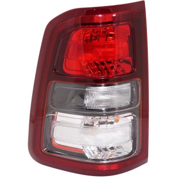 Tail Light Assembly Left Halogen Black Bezel for Ram 1500 2019-2024