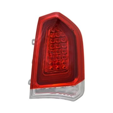 Tail Light Assembly Right Chrome CAPA for Chrysler 300 2015-2023