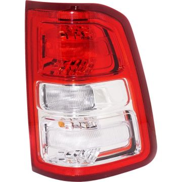 Tail Light Assembly Right Bulb Type Chrome Bezel for Ram 1500 2019-2024