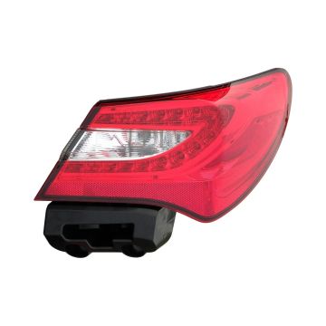 Tail Light Housing Right Includes Lens for Chrysler 200 Sedan 2011-2014