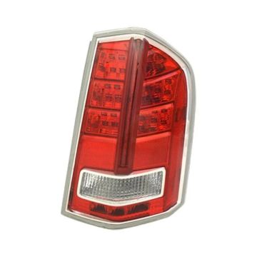 Tail Light Housing Right Chrome Includes Lens for Chrysler 300 S SRT8 C Base C Luxury SRT8 Core 2013-2014