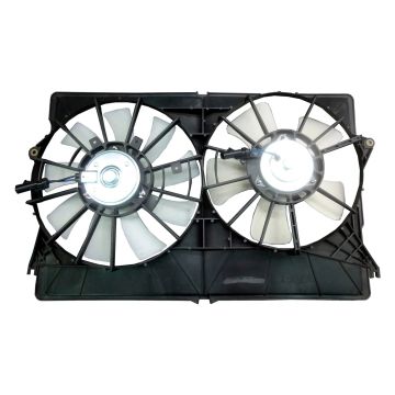 Engine Cooling Fan Assembly Motor/Blade/Shroud Dual Fan Assembly for Chrysler Pacifica 2004-2006