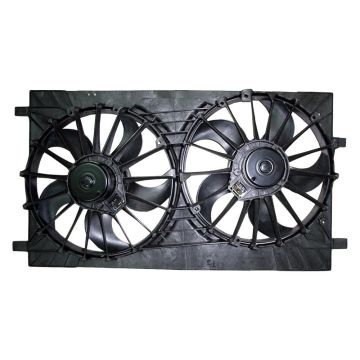 Engine Cooling Fan Assembly Dual Fan Module Fan Module for Jeep Compass Patriot Chrysler Sebring Dodge Avenger Caliber