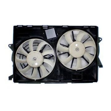 Engine Cooling Fan Assembly Dual Fan Assembly Standard Duty Cooling for Jeep Cherokee 2014-2018