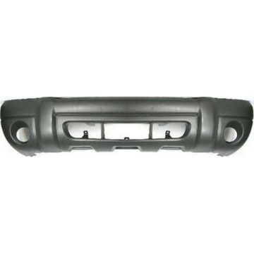 Bumper Cover Front Smooth Finish w/o Chrome Trim Primed for Ford Explorer Explorer Sport