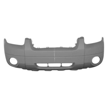Bumper Cover Front w/Appearance Package Primed for Ford Escape Limited XLT XLT Sport XLT No Boundaries 2005-2007