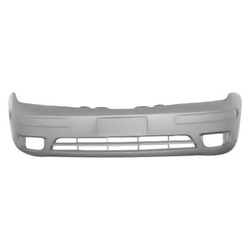 Bumper Cover Front w/o Appearance Pkg w/o Fog Lamp Holes Cut Out Primed for Ford Focus 2005-2007