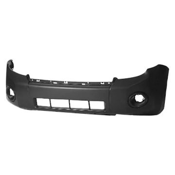Bumper Cover Front w/o Appearance Pkg for Ford Escape XLS XLT Limited Hybrid Limited Hybrid Limited Plus 2008-2012