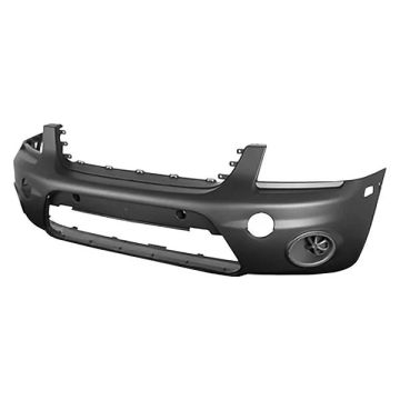 Bumper Cover Front w/o Fog Lamps Primed for Ford Transit Connect 2010-2013