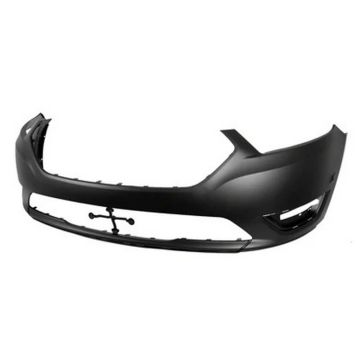 Bumper Cover Front w/Park Assist System Primed for Ford Taurus 2013-2019