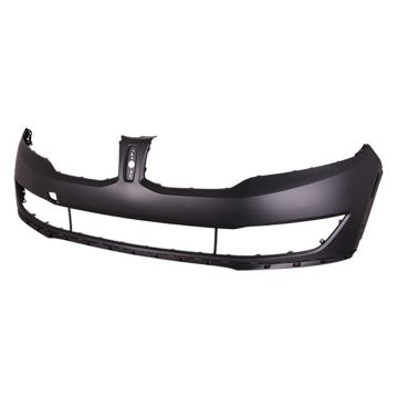 Bumper Cover Front w/o Headlamp Washers w/Tow Hook w/o Camera w/o Auto Park Primed for Lincoln MKX 2016-2018
