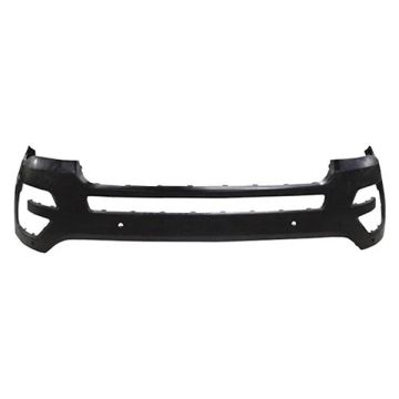 Bumper Cover Front w/o Active Park Assist w/o Camera w/Parking Aid w/o Tow Hook Primed for Ford Explorer 2016-2017