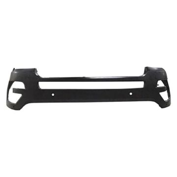 Bumper Cover Front w/Active Park Assist w/Camera w/Parking Aid w/o Tow Hook Primed for Ford Explorer 2016-2017