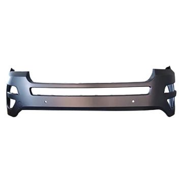 Bumper Cover Front w/Active Park Assist w/Camera w/Parking Aid w/Tow Hook Primed for Ford Explorer 2016-2017