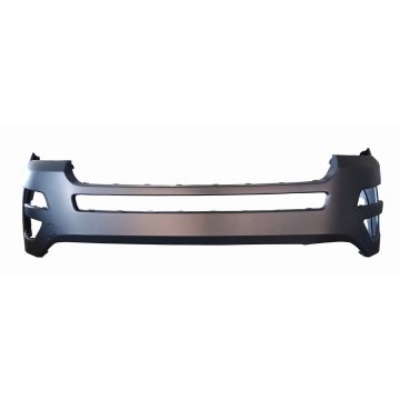 Bumper Cover Front w/o Active Park Assist w/Camera w/Parking Aid w/Tow Hook Primed for Ford Explorer 2016-2017
