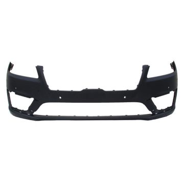 Bumper Cover Front w/Active Park Assist w/o Tow Hook Primed for Lincoln MKZ Premiere Reserve Black Label Select Black Label Hybrid Select Hybrid Reserve Hybrid Premiere Hybrid Base Reserve I Reserve II Hybrid Reserve I Hybrid Reserve II Hybrid 2017-2020