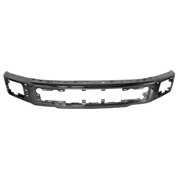 Bumper Face Bar Front w/End Caps Chrome for Ford F-150 Extended Cab Pickup Crew Cab Pickup 2015-2017