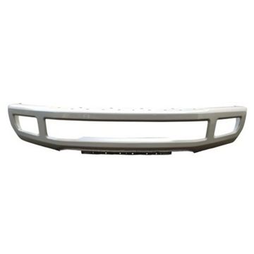 Bumper Face Bar Front w/Fog Lamps w/Fender Flares Argent for Ford F-250 Super Duty F-350 Super Duty F-450 Super Duty F-550 Super Duty