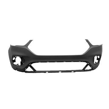 Bumper Cover Front Upper w/Active Park Assist Primed for Ford Escape 2017-2019