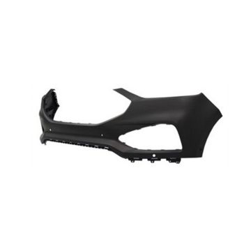 Bumper Cover Front Upper w/Parking Aid w/Active Park Assist w/o Tow Hook Primed for Ford Edge Titanium ST ST-Line 2019-2024